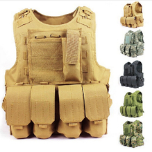 Tactical vest outdoor products seal Camouflage amphibious High quality cs Counterterrorism Military Protective Training combat