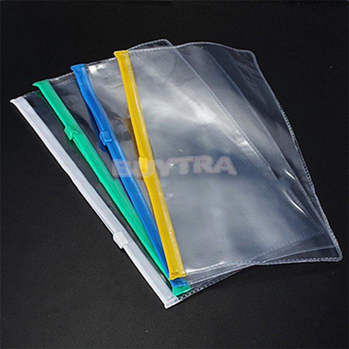 clear plastic zipper pouch