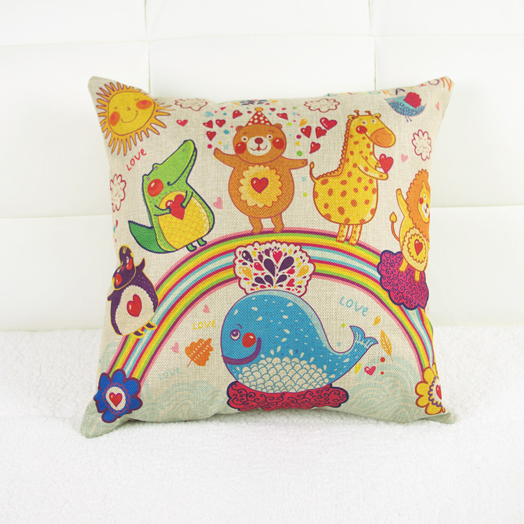 floor cushions cover sofa set Cushion Cartoon child pillow cover core