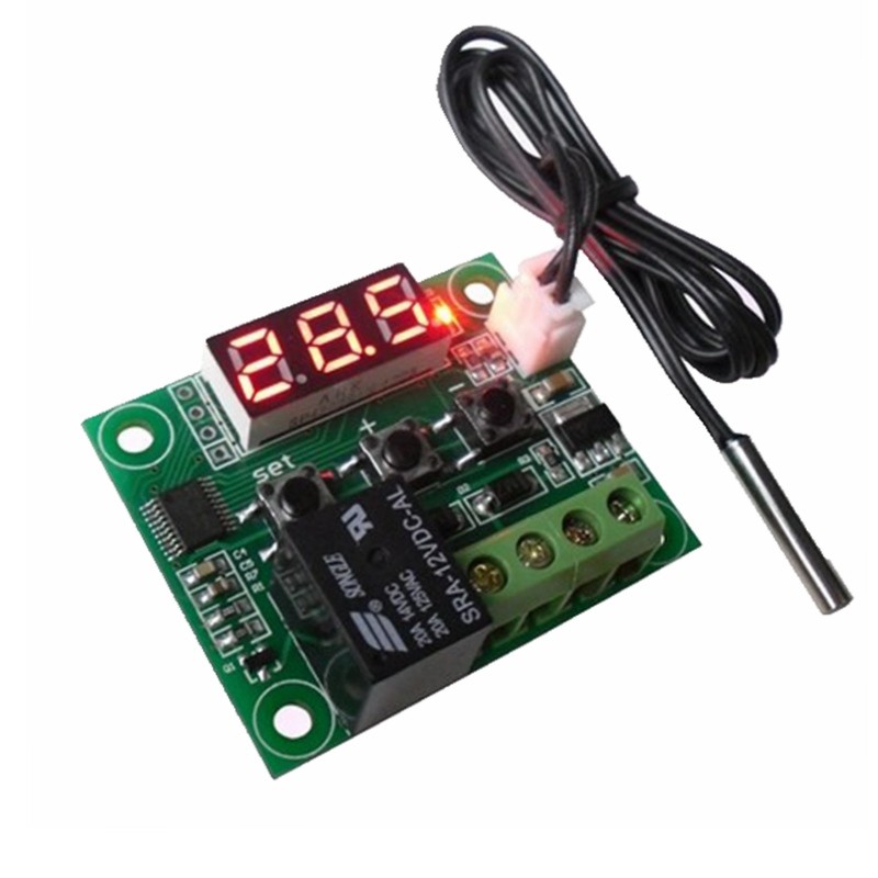 Buy E69 DC12V 50C Cool 110C Hot Digital Thermostat Temperature Control