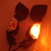 OEM ReplacemenT With Turn Signals for Kawasa Ninja ZX6R 2004-2010 ZX10R BLK