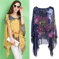 2015-new-fashion-Summer-Women-Batwing-Sleeve-Loose-Chiffon-blouse-vintage-Floral-Print-shirt-Tops-Blouses.jpg_200x200