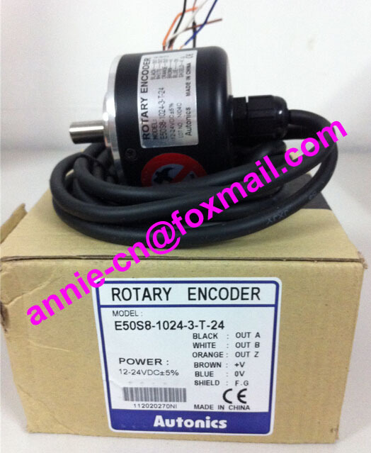 100% New and original  E50S8-1024-3-T-24  AUTONICS Encoder  Incremental rotary encoder