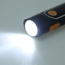 Portable Emergency Hand Crank Mini Flashlight Torch AM FM Radio Blink Siren Compact Mobile Phone Charger