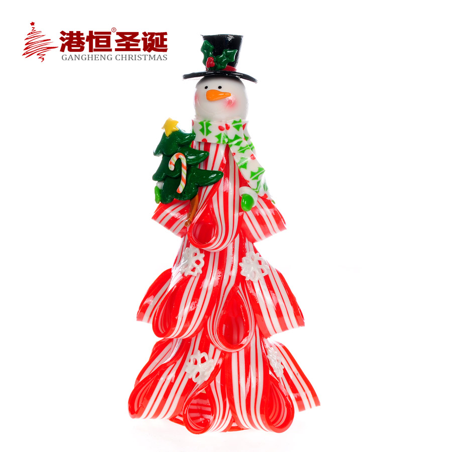 christmas 17cm decoration snowman polymer clay with light christmas 17cm decoration snowman polymer clay with light