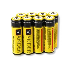 Rechargeable Batteries 8 pcs/lot 18650 Battery 3.7V 4200mAh Li-ion Rechargeable Battery For LED Flashlight Batteries Wholesale