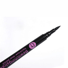 1Pcs New 2015 Waterproof Black Eyeliner Liquid Eye Liner Pencil Pen Makeup Comestics