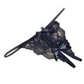 2016 Women Sexy Lace Thong Panties 4Color Ropa Interior Open Fork Brief G string Underwear Lady