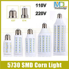 LED Corn Bulb 5730 SMD LED 5W 10W 15W 18W 20W 25W 30W 35W 110V 220V E27 Spotlight LED Lamp Light Warm white&white Energy Saving