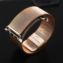 Original Milanese Loop strap Link Bracelet Stainless Steel band for apple watch 42mm 38mm Watchband