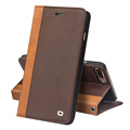 QIALINO Case for iPhone 7 Genuine Leather Luxury Fashion Leather phone case for iPhone 7 plus