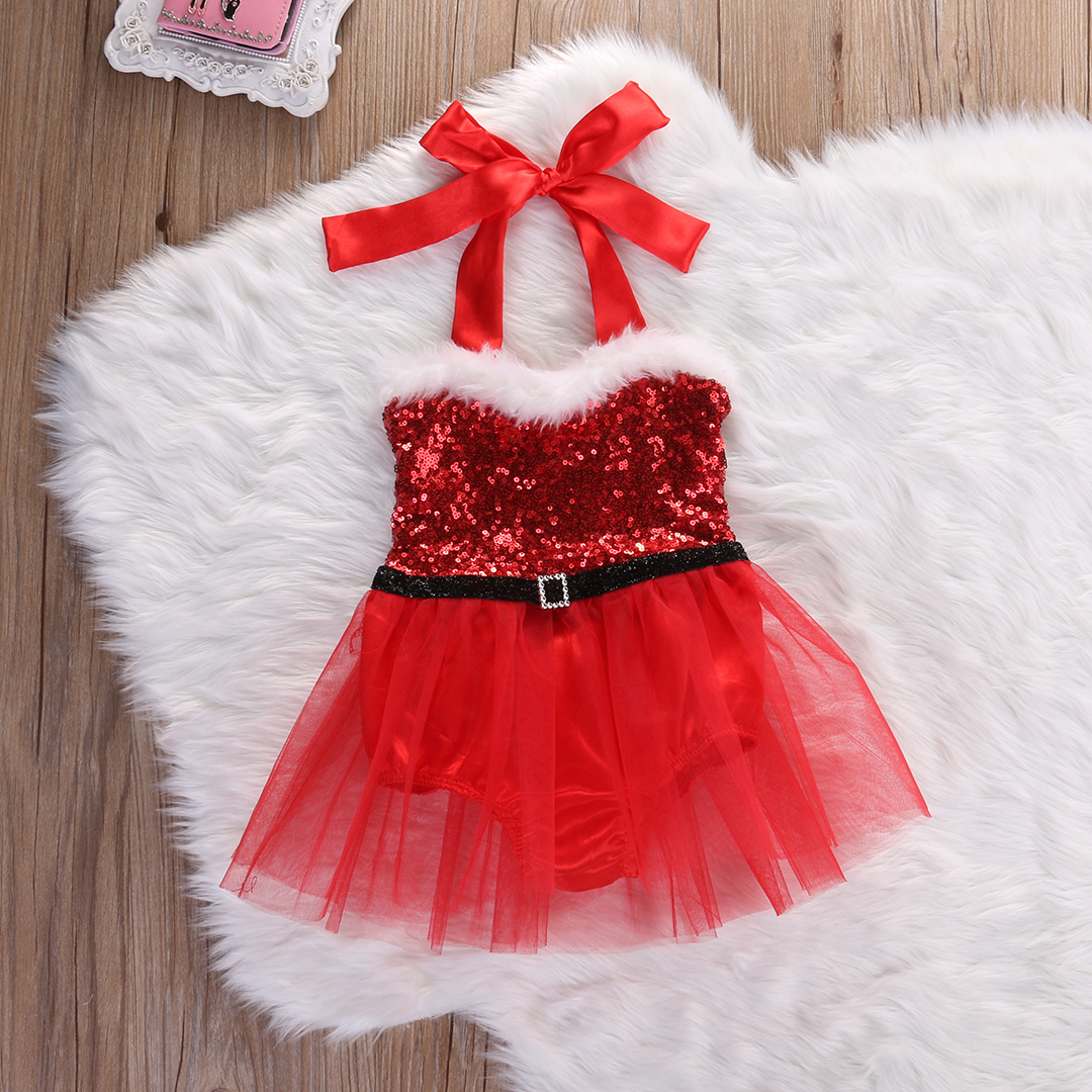 santa baby girl outfit