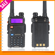BaoFeng UV-5R Walkie Talkie Interphone Dual Band Transceiver 136-174Mhz & 400-480Mhz 2 Two Way Radio with Battery free earphone