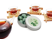 tea Chinese Traditional Popular Round Box Mini Compressed puer Special Taste 7 pieces box Semen Cassiae