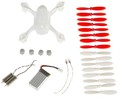 Hubsan X4 H107D Crash pack FPV quadcopter parts rc spare parts for quadcopter with body propeller