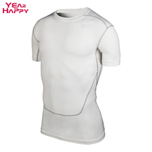 Men s sports training PRO tight fitting short sleeved t shirts exercise outdoor air drier straitjacket