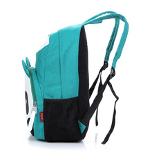 New 2016 Lovely Panda Colors WomenTravel Bag Canvas Shoulder Bag Backpacks Children School Bags