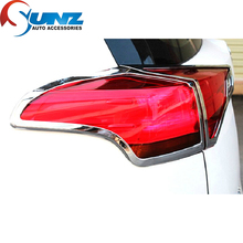 toyota rav4 accessories ABS chrome rear lamps cover for toyota rav4 2014 2015 car-styling toyota rav 4 tail lights accessory new