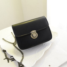 2016 New Fashion Lovely Girl Pu Leather Messenger Bags Mini Small Adjustable Shoulder Bag Handbag bolsa feminina Free Shipping