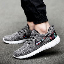 2016 New Fashion Casual Shoes Men Teenage zapatillas deportivas Breathable Linen Canvas zapatos hombre