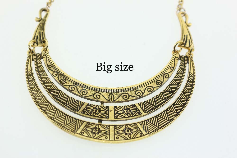 Untique-Design-Metallic-Vintage-Necklace-Woman-Fashion-Chain-Antique-Gold-Plated-Choker-Statement-Necklace-Fine-Jewelry