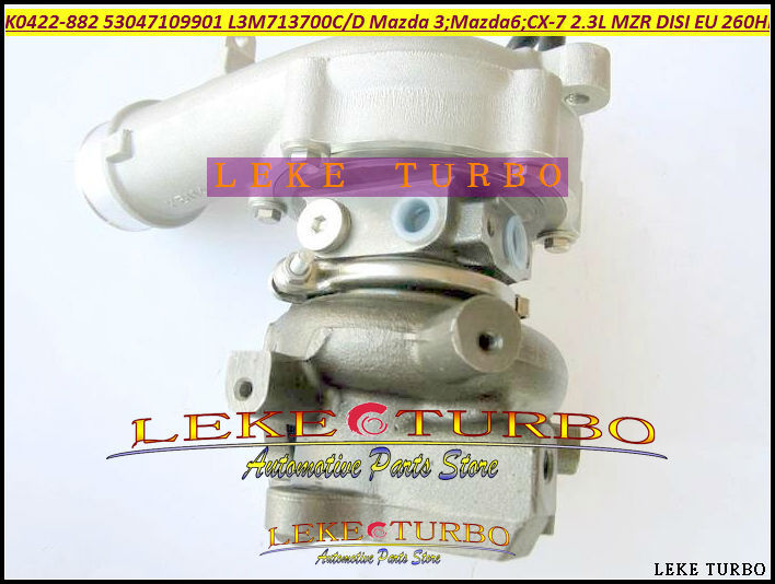 K0422-882 53047109901 L3M713700C L3M713700D Turbo Turbocharger For Mazda 3 6 2.3L Mazda CX-7 MZR DISI EU 260HP (4)