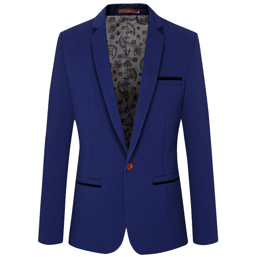 Royal blue blazer