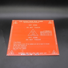 New product!! 5pcs/lot RepRap mendel PCB Heated Heatbed MK2B for Mendel 3D printer hot bed