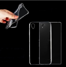 Ultra thin crystal clear Transparent TPU Gel Soft Case Cover For Sony Xperia Z1 Z2 Z3
