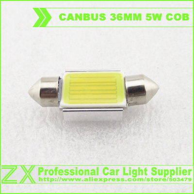 100  / lot Canbus   C5W COB SMD          36 
