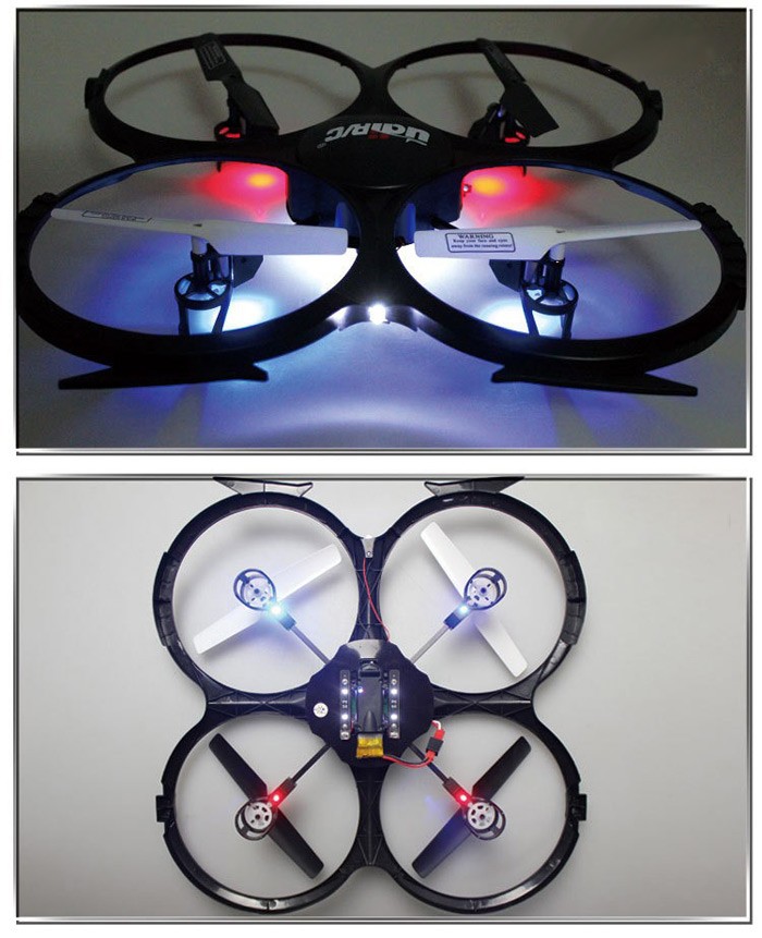 9 New Arrival Original UDI U818A HD UFO With 3D Flip 2.4G 4ch 6 Axis Drone RC Quadcopter with Camera RC Helicopter Toys