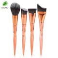 Pro 4Pcs makeup brushes Foundation maquiagem Concealer Powder Plating make up brushes Set pincel maquiagem make