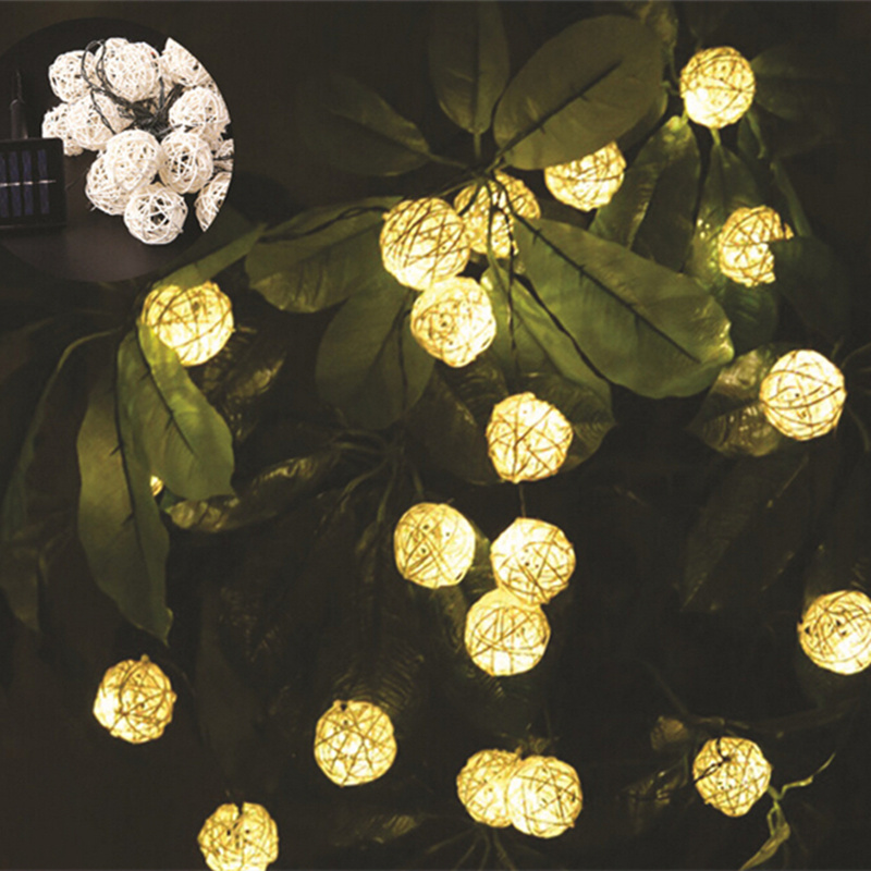 Vimini lampade da terra in rattan promozione fai spesa di articoli ... Decorazione Solari Lampade