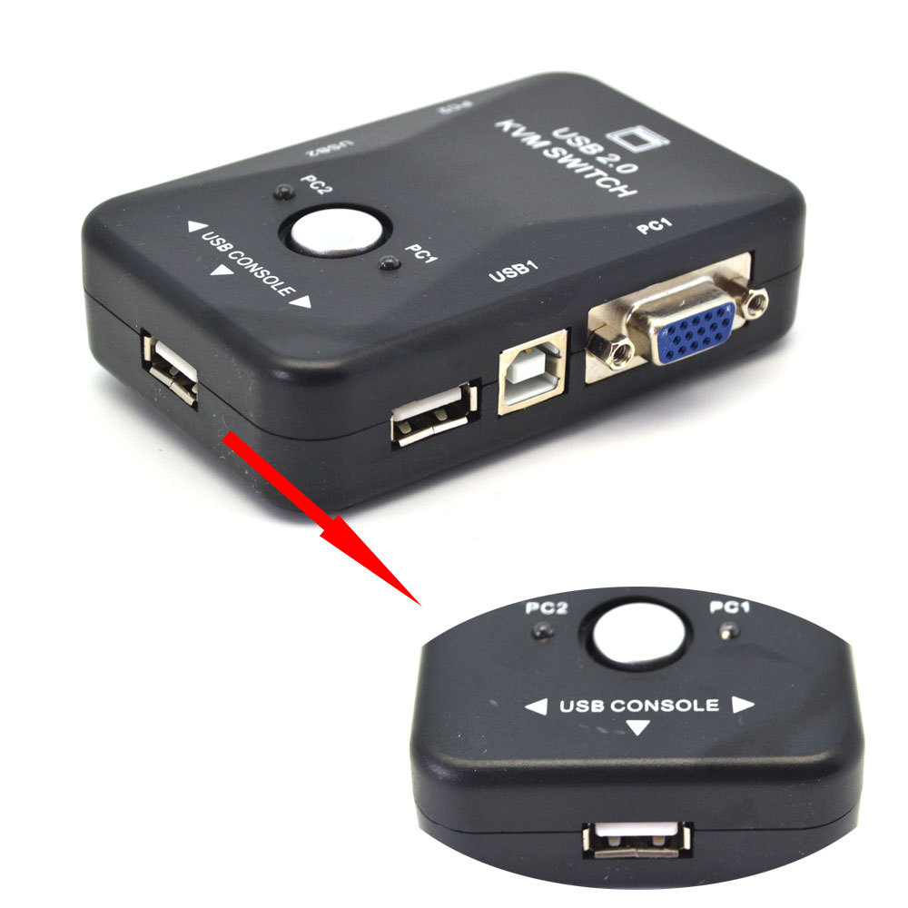 2 () USB KVM VGA / SVGA        
