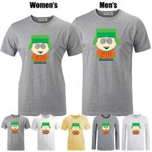 Kyle Broflovski in South Park Funny Pattern Printed T-Shirt Men’s Boys Graphic Tee Tops Grey White