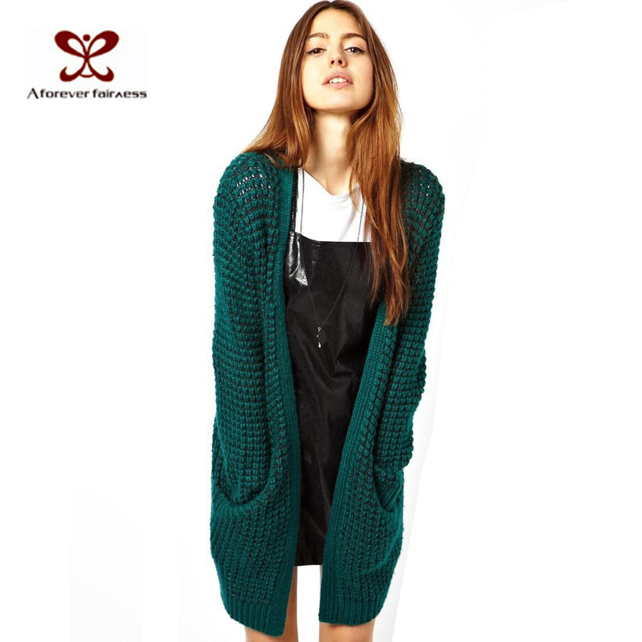 Women Sweater Cardigan Trendy Autumn Winter Loose ...