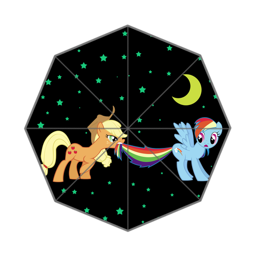 my little pony with umbrella mark