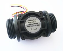 1 ” DN25 sensor de flujo de agua, medidor de flujo, flujo contador 1-60L / min y 5 unids/lote