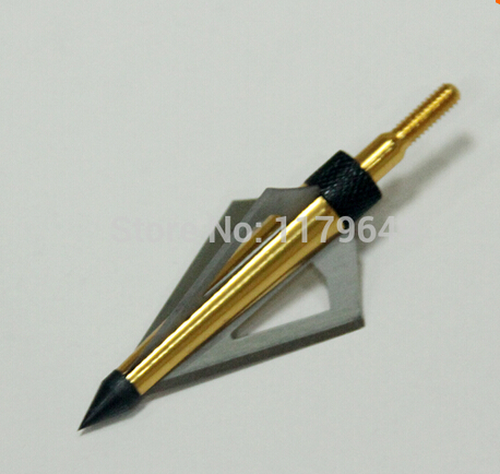 high quality 12pcs lot 125 GR hunting crossbow arrow broadhead also used as archery bow and