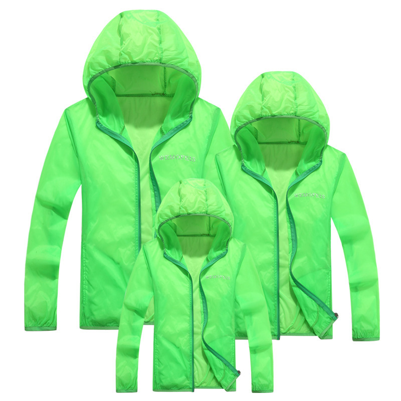 2015 New Children's UV Sun Protection Clothing Family Matching Outfit