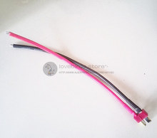 XT60 male plug with 15cm 14AWG Silicone power cable for DIY quadcopter mini cross race drone battery Connect