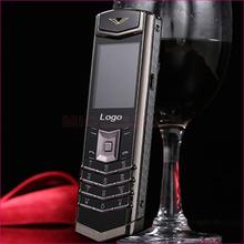 2014 new bar Luxury long standby mutiple languages brand Stainless steel metal Quad band Mobile phone