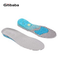 Spring Silicone Shock Absorption Sports Insole Arch Support for flat foot Foot pain Height Increasing