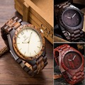 Band Luxury 2016 Men s Bamboo Wooden Wristwatches Dress Watch Men Wooden Quartz Watch Bangle Natural