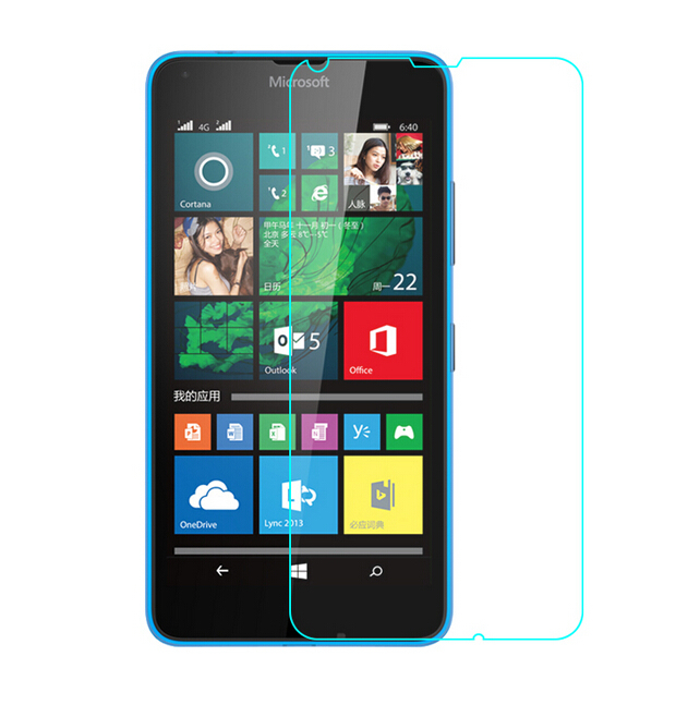 Amazing 9H 0 3mm 2 5D Nanometer Tempered Glass screen protector for Microsoft Nokia Lumia 640