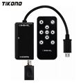 1080p Full HD Micro USB Type MHL To HDMI Cable Lead Adapter Remote Control For Samsung