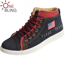 New Product Spring And Summer Shoes Men Shoes Non-Slip Breathable Cowboy Canvas Casual Casual Shoes Low And High Help Cool