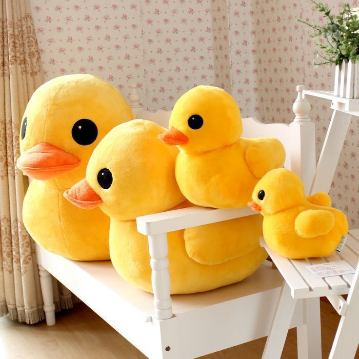 2019 Wholesale 20cm Duck Plush Stuffed Toys Big Yellow Duck Plush Toys
