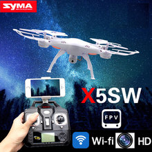 New Arrival Syma X5SW 6-Axis WIFI RC Drone FPV Quadcopter with 2.0MP HD Camera 2.4G RTF Real Time RC Quadcopter