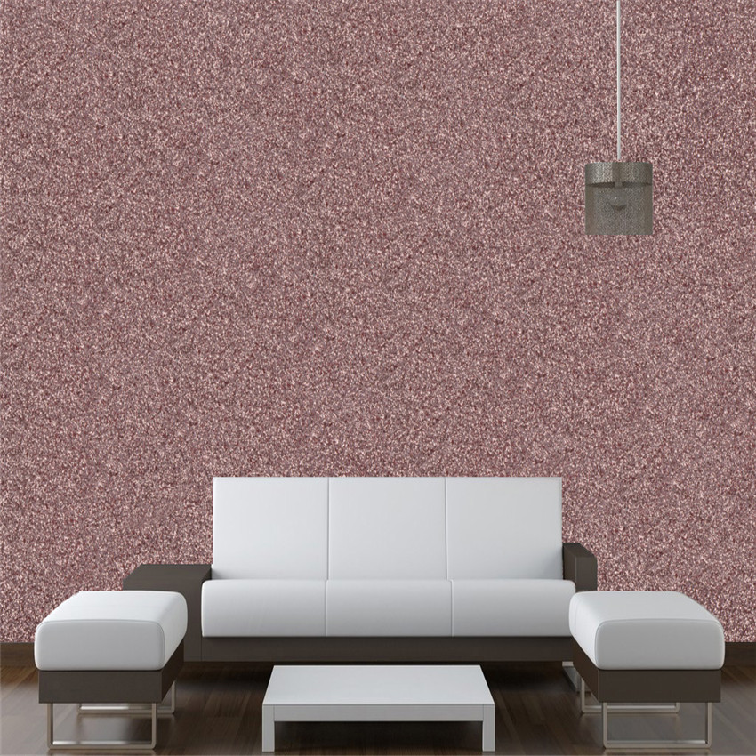10 meter European Fashion Glitter Wallpaper Roll Flocking Glitter Damask Wall paper For Living room Bedroom Sofa TV Backdrop